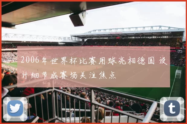 2006年世界杯比赛用球亮相德国 设计细节成赛场关注焦点